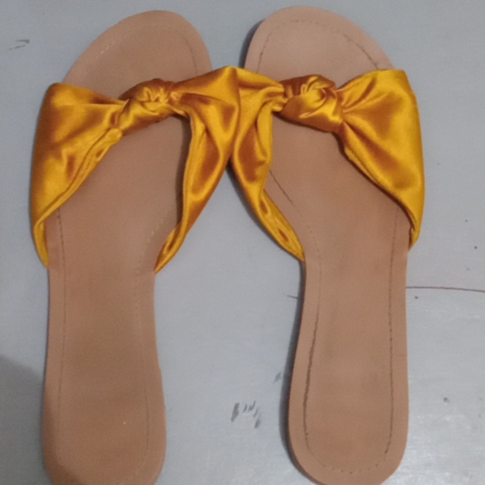 Sandals.